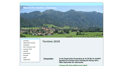 Desktop Screenshot of maennerchor-aschau.de